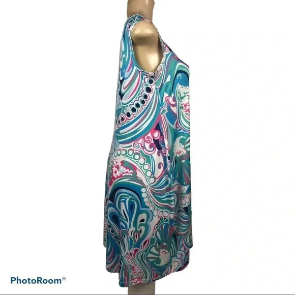 Tango Mango Bright Print Dress NWT - Picture 5 of 8